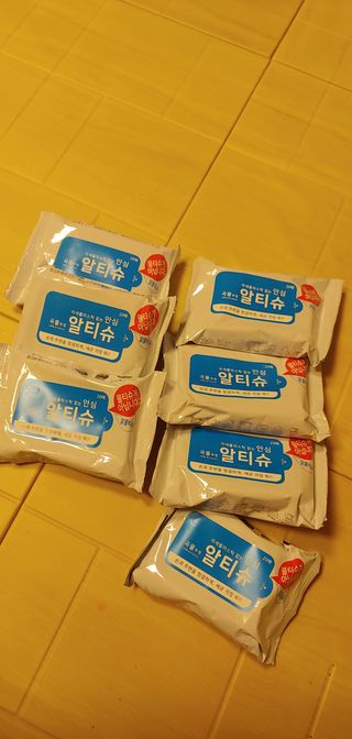 [엠메이데이] 안심 알티슈 20매 x 7 — 5점을 준 리뷰어가 2022년 3월 올린 사용 사진