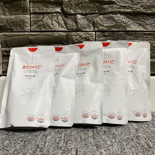 클린24시간 1BOX(5포) + 전용보틀(500ml) — 4.5점을 준 리뷰어가 2022년 10월 올린 사용 사진