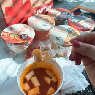 프리 [요리궁리] 타입 B (매콤,치즈,매콤까르보) 꽃떡볶이 6개입 세트 — 4점을 준 리뷰어가 2025년 2월 올린 사용 사진