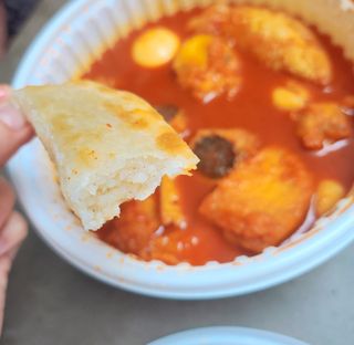 (주)성경순만두 곤약만두.콘치즈만두,삼각당면만두,당면 야끼만두,대구전통 납작만두,떡뽁이 매콤소스,달콤소스 — 5점을 준 리뷰어가 2023년 4월 올린 사용 사진