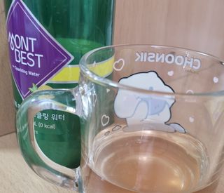 몽베스트 Montbest with Sparkling water Lemon OR Lime 20병(랜덤) — 4점을 준 리뷰어가 2022년 9월 올린 사용 사진