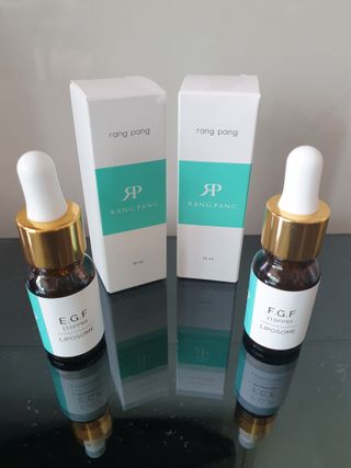 랑팡 EGF+FGF 10ppm 리포좀 앰플 원액 10ml — 5점을 준 리뷰어가 2021년 10월 올린 사용 사진