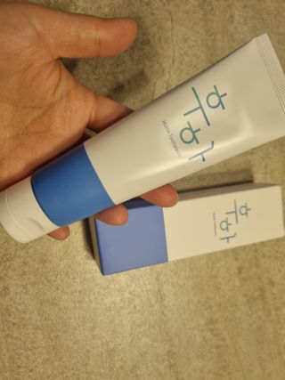 [심폐소생소] 무불소 임산부 천연 치약 — 5점을 준 리뷰어가 2021년 10월 올린 사용 사진