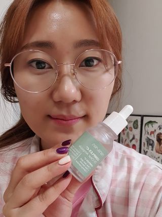 나나스킨 콤플렉스씨쓰리닥터클리어앰플 — 5점을 준 리뷰어가 2021년 11월 올린 사용 사진