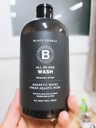 블랙페블 올인원 워시 마그네틱 웨이브 500ml — 5점을 준 리뷰어가 2021년 5월 올린 사용 사진