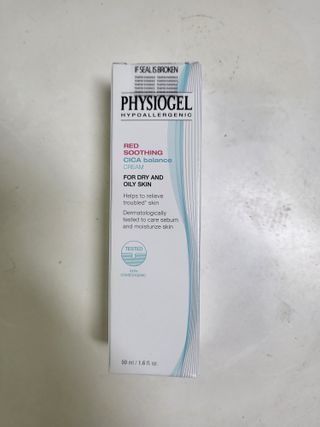 피지오겔 레드수딩 시카밸런스 크림 50ml — 5점을 준 리뷰어가 2022년 4월 올린 사용 사진
