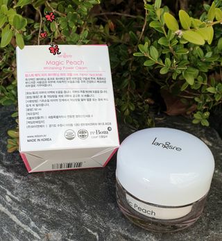 랑스레 매직피치 화이트닝 파워 화이트닝크림 — 5점을 준 리뷰어가 2021년 2월 올린 사용 사진
