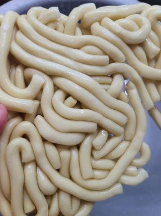 [푸딩팩토리] 로제누들떡볶이 500g / 까르보나라크림누들떡볶이 500g — 5점을 준 리뷰어가 2022년 7월 올린 사용 사진