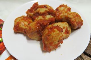 굽네몰 [굽네] 소스가 맛있는 닭가슴살 한입 볼 2종 8팩 — 5점을 준 리뷰어가 2021년 3월 올린 사용 사진