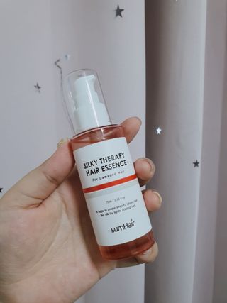 썸헤어 / SUMHAIR 썸헤어 실키 테라피 헤어 에센스 — 5점을 준 리뷰어가 2021년 4월 올린 사용 사진