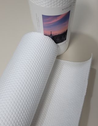 부직포나라 중금속유해물질ZERO 뜯어쓰는 주방 일회용수세미 60매 2매 — 4점을 준 리뷰어가 2022년 9월 올린 사용 사진