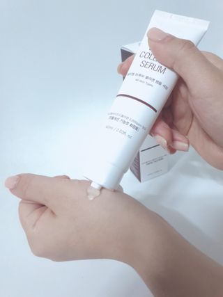 체르엠  프루브 콜라겐 앰플세럼 60ml 1병 — 5점을 준 리뷰어가 2022년 2월 올린 사용 사진