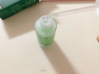 코드네이처 비아미 시카 더블 앰플 과 마스크[5장] — 5점을 준 리뷰어가 2021년 10월 올린 사용 사진