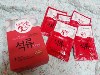 서울약사신협_내몸애생발란스석류_70ml x 30포 — 2.5점을 준 리뷰어가 2021년 4월 올린 사용 사진