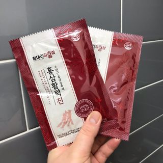 힘내라김홍삼 홍삼활력진 50ml x 5포 — 5점을 준 리뷰어가 2021년 4월 올린 사용 사진