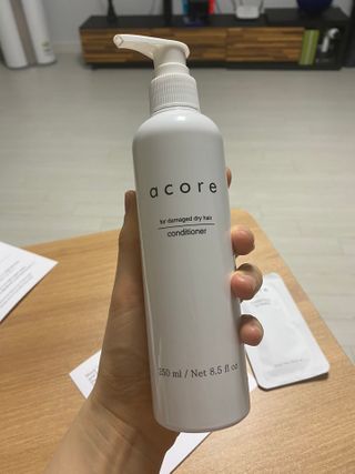 어코어 데미지케어 컨디셔너 — 5점을 준 리뷰어가 2021년 1월 올린 사용 사진