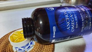 서울약사신협 Finepick_오메가365_1020mg x 365캡슐 — 5점을 준 리뷰어가 2021년 4월 올린 사용 사진