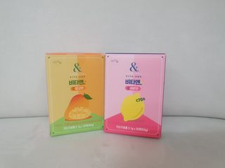 비타앤C 레몬맛, 망고맛 — 5점을 준 리뷰어가 2021년 7월 올린 사용 사진