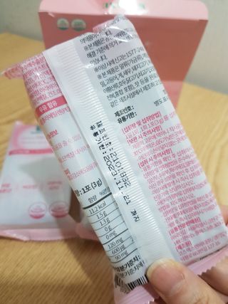 [모마네] 이너뷰티 히알루론산 비오틴 코큐텐 저분자피쉬콜라겐 - 3 g 30포 ★석류맛 — 5점을 준 리뷰어가 2021년 12월 올린 사용 사진