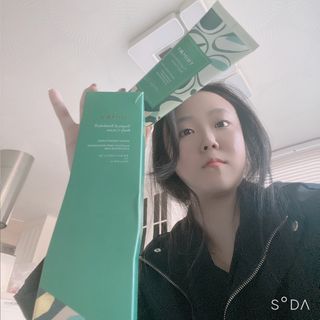 트리마이 주름개선 기능성의 퍼퓸 바디케어, 힐링 베리어 바디크림 3종 택1 — 4점을 준 리뷰어가 2022년 9월 올린 사용 사진