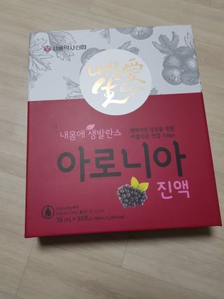 서울약사신협_내몸애생발란스아로니아_70ml x 30포 — 5점을 준 리뷰어가 2021년 7월 올린 사용 사진