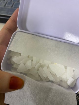 [아이스칩스] 무설탕 비건 자일리톨 캔디 7종 2개기준 — 5점을 준 리뷰어가 2021년 6월 올린 사용 사진