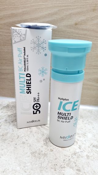 마이디플러스 아이스멀티쉴드 BC Air Puff — 5점을 준 리뷰어가 2021년 11월 올린 사용 사진