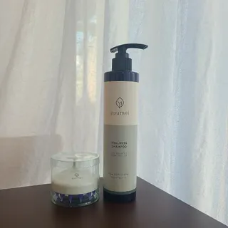 유메이 웰니스 샴푸 + 유메이 스칼프 브러쉬 — 5점을 준 리뷰어가 2022년 1월 올린 사용 사진