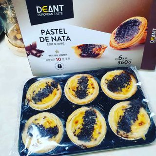 디앙뜨 포르투갈 에그타르트 오리지널 맛+패션후르츠+초콜릿타르트 맛 중 택1 — 5점을 준 리뷰어가 2021년 8월 올린 사용 사진