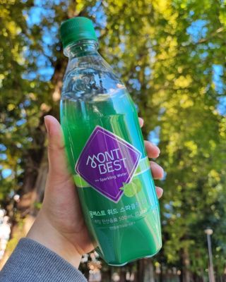 몽베스트 Montbest with Sparkling water Lime20병 — 5점을 준 리뷰어가 2021년 10월 올린 사용 사진