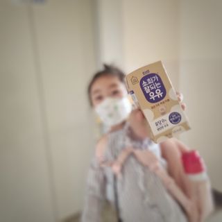 소화가 잘되는 우유 국산 5곡 미숫가루 — 5점을 준 리뷰어가 2021년 9월 올린 사용 사진