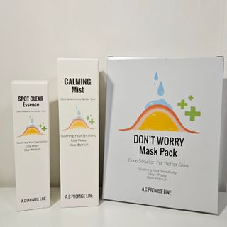 A.C PROMISE LINE 임상시험회사에서 제대로 만든, 민감성피부를 위한 트러블 기초라인 — 5점을 준 리뷰어가 2023년 7월 올린 사용 사진