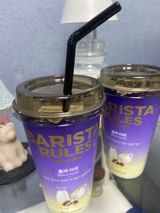 바리스타룰스 돌체 라떼 — 5점을 준 리뷰어가 2023년 4월 올린 사용 사진