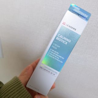 리더스코스메틱 리더스 카밍 바이오틱스 크림 마스크 — 5점을 준 리뷰어가 2021년 3월 올린 사용 사진
