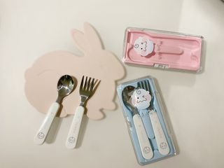 유비맘 스푼포크 케이스 세트 1+1 _컬러랜덤 발송 — 5점을 준 리뷰어가 2021년 1월 올린 사용 사진