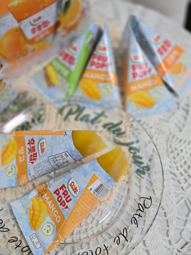 [Dole] 망고팝/파인애플팝/피치팝/오렌지팝 62ml 8입X3박스씩 (맛 랜덤발송) 리뷰 사진