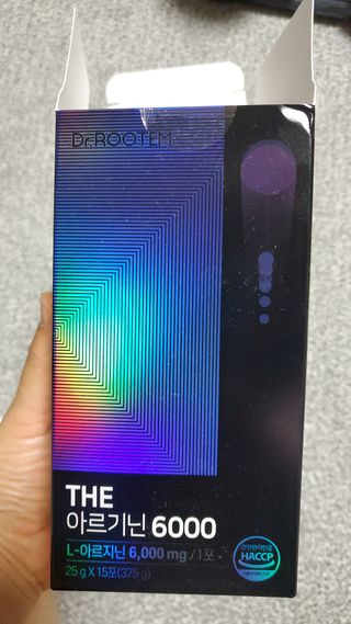 [닥터루템]THE 맛있고 THE 진한 THE 아르기닌 6000 1box (15포) — 5점을 준 리뷰어가 2022년 10월 올린 사용 사진