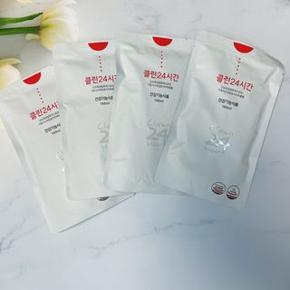 클린24시간 1BOX(5포) + 전용보틀(500ml) — 5점을 준 리뷰어가 2022년 10월 올린 사용 사진