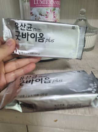 프리마인 유산균 국가지정연구소 선정, 살아있는 생유산균 200억 마리의 힘. 유산균n굿바이옴플러스 — 5점을 준 리뷰어가 2021년 9월 올린 사용 사진