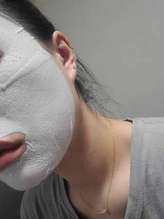아이디플라코스메틱 페이스핏 플라스터 마스크 _ 리뉴얼 — 5점을 준 리뷰어가 2022년 4월 올린 사용 사진