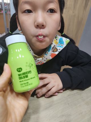 앙팡 멀티비타민미네랄 1200mg x 60정 — 5점을 준 리뷰어가 2022년 10월 올린 사용 사진