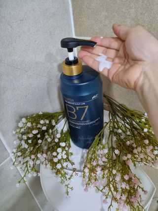 [포레스트스토리] 탈모증상완화 샴푸 1,000ml — 5점을 준 리뷰어가 2022년 8월 올린 사용 사진