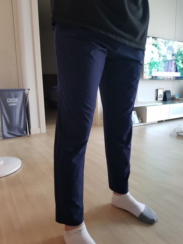 UP텐션 만능팬츠 리뷰 사진