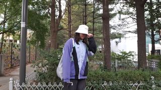 [스테이피플] STAYPEOPLE BUCKET HAT (IVORY) — 5점을 준 리뷰어가 2022년 9월 올린 사용 사진