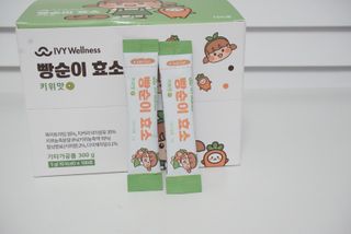 아이비웰니스 빵순이 식탁 위의 필수템! 빵순이 효소 키위맛 100포 + 석류맛 14포 (총 114포) — 5점을 준 리뷰어가 2023년 1월 올린 사용 사진