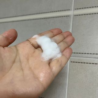 [후르디아] 아보카도 약산성 비건 여성 청결제 — 4.5점을 준 리뷰어가 2022년 1월 올린 사용 사진