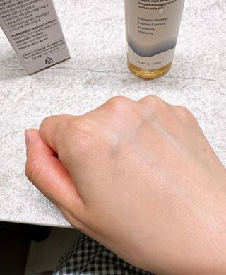 제주인디 폴리 인디고 발효 토너 (화이트닝 인텐스) — 5점을 준 리뷰어가 2023년 3월 올린 사용 사진