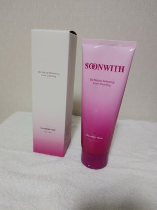 SOONWITH 바이오 내추럴 리프레싱 폼클렌징 — 3점을 준 리뷰어가 2021년 4월 올린 사용 사진