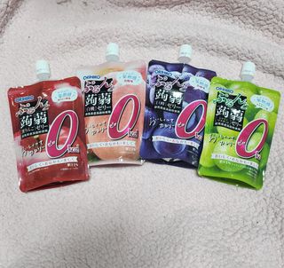ORIHIRO 오리히로 곤약젤리 제로칼로리 130g 4종 4팩(맛별로 1팩씩) — 5점을 준 리뷰어가 2023년 1월 올린 사용 사진