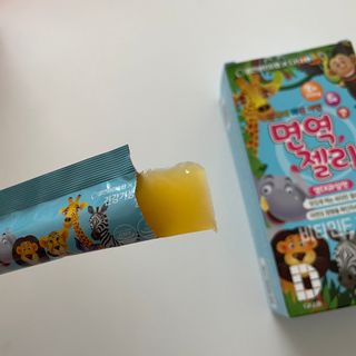 다나음 셀렌에 빠진 아연면역젤리 열대과일맛+사과맛 — 5점을 준 리뷰어가 2023년 4월 올린 사용 사진
